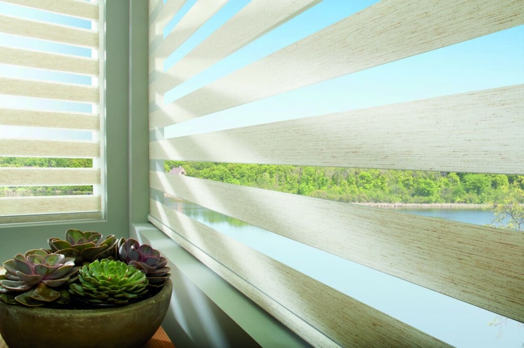 Layered Banded Shades